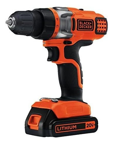 Negro & Decker, Ldx220c 20 V Max. Taladro Atornillador Y De 