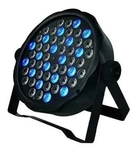 comprar Luz Led Disco Reflector 54 Led Rgb Audioritmico Estrobo Tecn