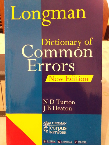 Dictionary Of Common Errors Longman - New Edition (1997)