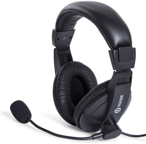 Auriculares Con Cable Y Microfono | Youse / Negro /univer...