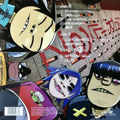 Gorillaz G Sides Cd Importado Nuevo