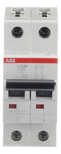 Interruptor Termomagnético Abb Bipolar 25a 10ka Curva C