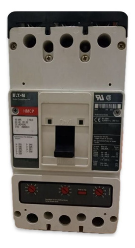 Interruptor Eaton 400 Amp. 3 Polos Modelo Hmcp400n5 