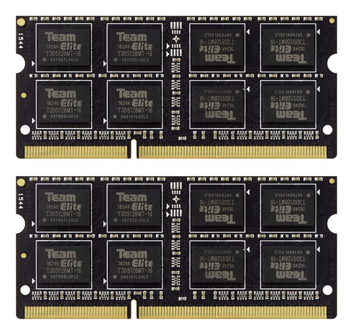 Teamgroup Elite Ram16gb Dual(2x8gb)ddr3 1600 Pc312800 Laptop