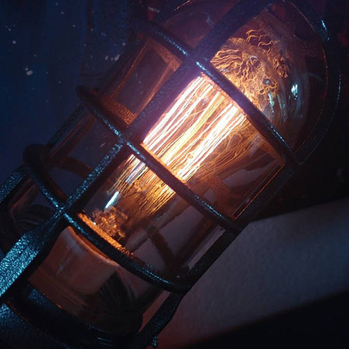 Steampunk Et Lamp Night Light Presente Retrô De Decoração