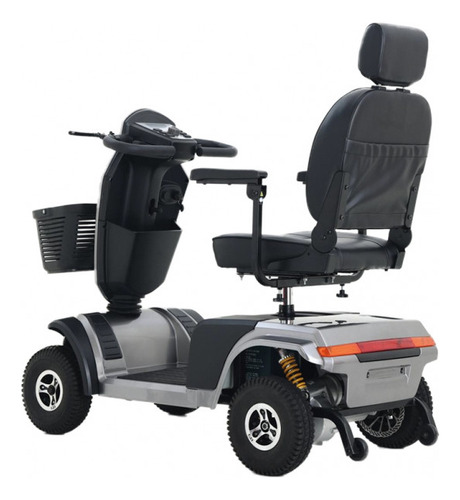 Scooter Ortopedico Electrico Para Movilidad Reducida 4 Rueda Color Gris