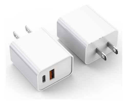 Bloque De Cargador Para iPhone 15, Paquete De 20 W De Doble