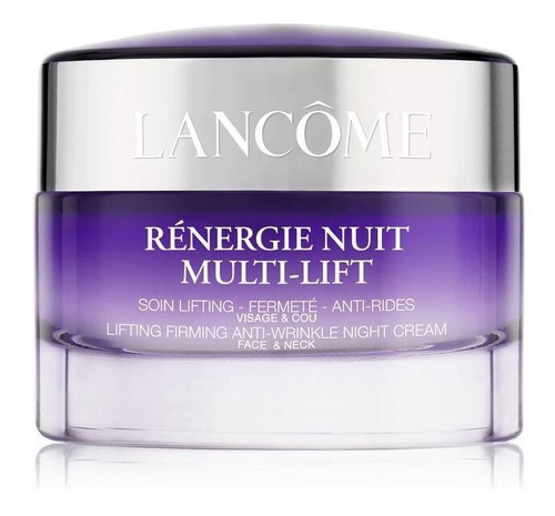 Rénergie Multi-lift Night Lancome 50 Ml Anti Age !! Crema 