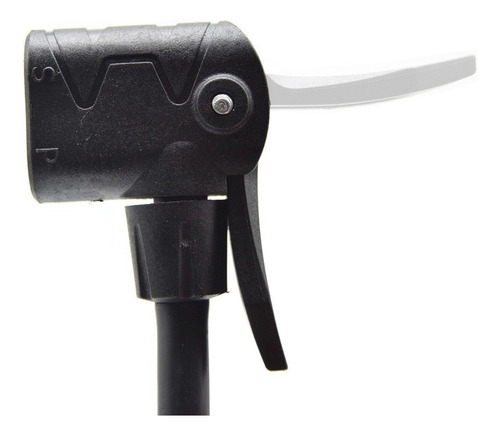 Bomba de Aire Manual De Uso Profesional para Ciclismo Fabricado en Acero Ligera con Manija de nylon y Manguera con válvula A36A. Modelo KN 7502-A KNOVA