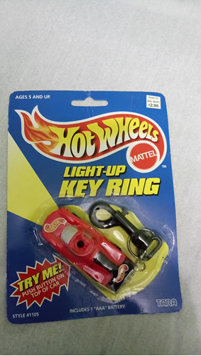 Hot Wheels Edicion Especial Llavero Con Luz