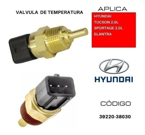 Valvula Temperatura Compatible Hyundai Accent 1.6l 2002-2015