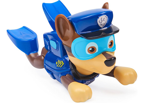 Swimways Paw Patrol Paddlin' Pups Chase, Juguetes De Baño Y