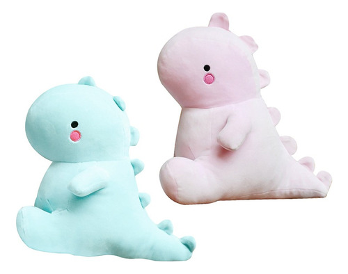 2pcs Dinosaurio Felpa Lindo Animal De Peluche De Dibujos