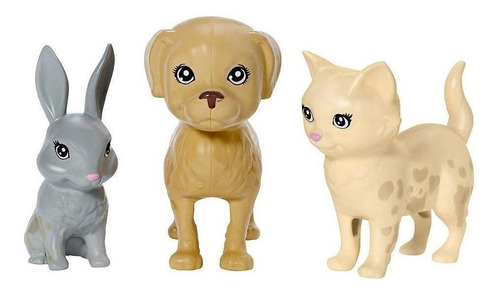 Barbie Muñeca Baño De Mascotas Mattel Con Accesorios