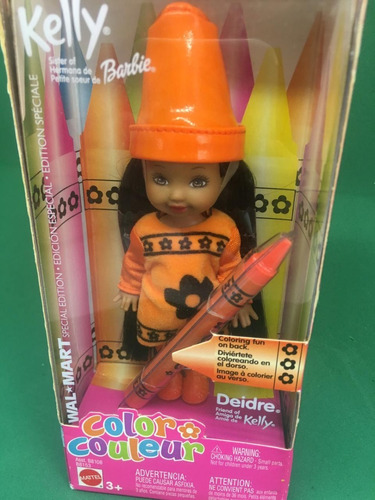 Kelly Color Couleur Barbie Deidre Amiga Negra 2003 