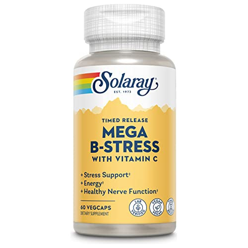 Solaray Mega Vitamina B-estresa, Complejo De Vitamina Zshyw