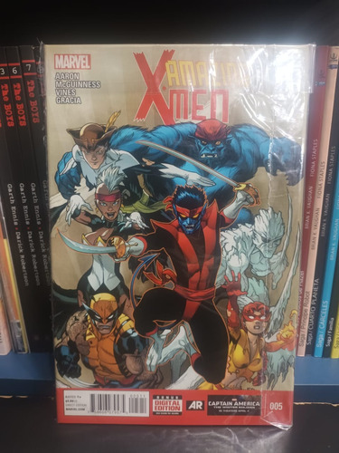 Amazing X Men De Jason Aaron Numeros 1 Al 5 Marvel Inglés