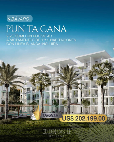 Proyecto Apartamentos En Bavaro  Punta Cana  República Dominicana (1081)