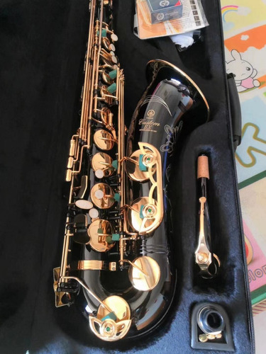 Yanagisawa Saxofón Soprano Curvo Saxofón Bb Tune Instrumen