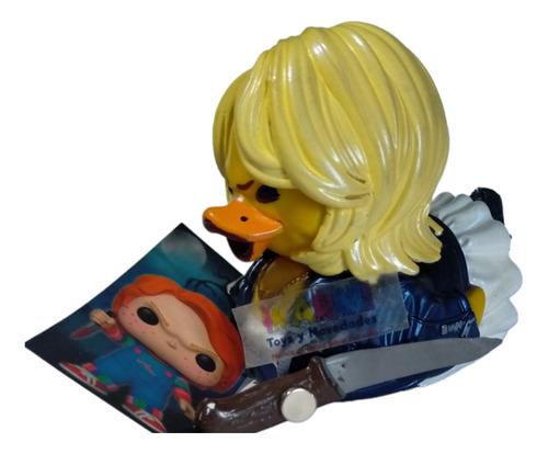 Pato Tiffany Chucky Luz Y Sonido +cuchillo Halloween Patito.