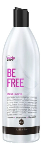 Creme De Pentear Leave-in Leve Be Free Curly Care 1000ml