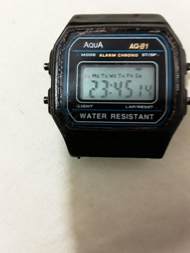 Relógio Aqua Aq-81. Funcionando Perfeitamente