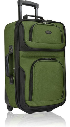 U. S. Traveler ® Traveler Choice 2 Maletas De Viaje Pie Mano Color Green