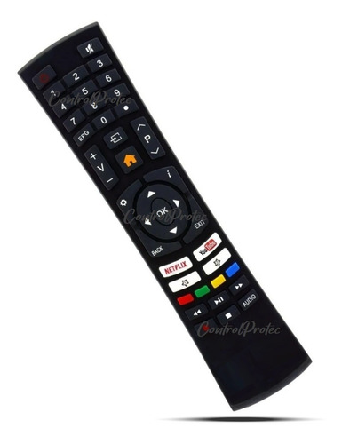 Control Remoto Smart Para Crown Mustang Kanji Netflix Youtub