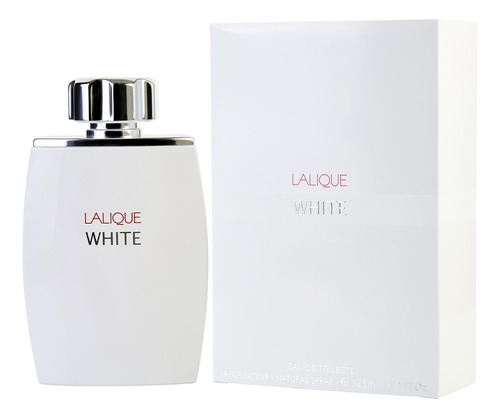 Perfume Lalique White Edt En Aerosol Para Hombre 125 Ml