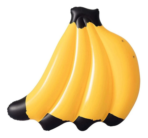 Colchoneta Bananita Pileta Racimo Banana Inflable 139 X 129 