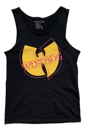 Playera Tank Top Wu Tang Clan Talla M Future Vector Logo (Usado)