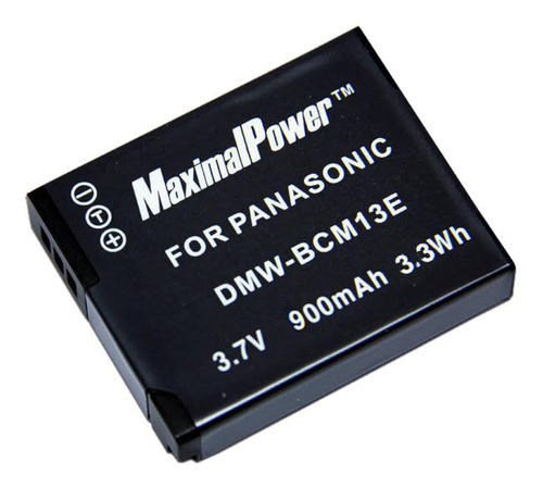 Maximalpower Batería De Repuesto Dmw-bcm13e Para Panasonic.