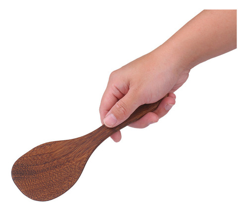 P P Paleta Arroz Wenge: Utensilio Madera Antiadherente Al
