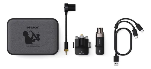 Sistema De Micrófono De Saxofón Inalámbrico Nux B6 E...