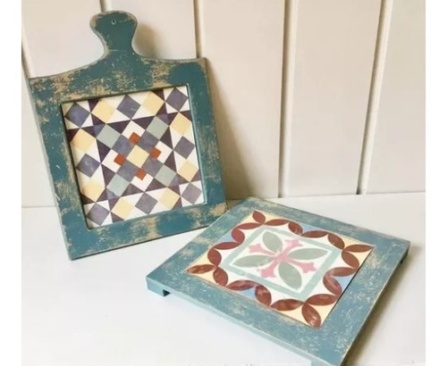Imagen 7 de 7 de Láminas De Sublimación Set Azulejos Calcáreos 05