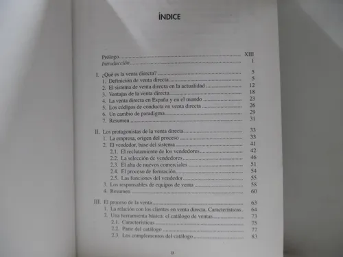 El Libro De La Venta Directa / Carlos Ongallo / Diaz (Usado)