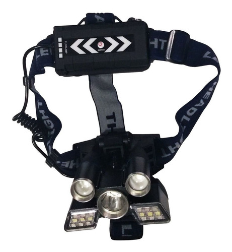 Imagen 2 de 6 de Linterna Minera Lexus 21 Led Frontal Cabeza 3000lums Ss-k500