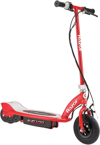 Patín Del Diablo Eléctrico Razor E100 Scooter Rojo