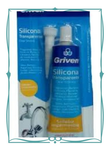 Silicone Transparente Anti Hongos Griven