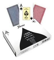 Comprar Naipes Fournier 2 Mazos Poker 100 % Plástico Cartas Magia