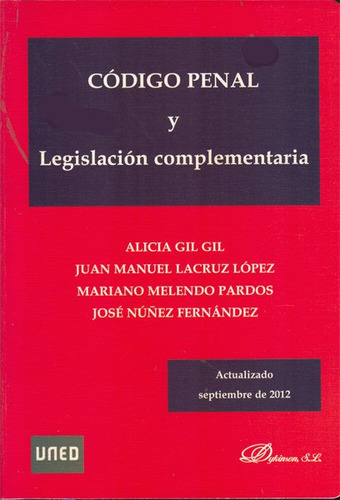 Codigo Penal Y Legislacion Complementaria Derecho - Gil G...