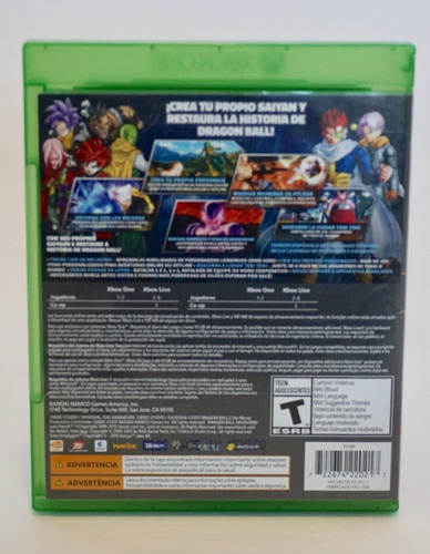 Dragon Ball Xenoverse - Xbox One. Perfecto Estado. (Usado)