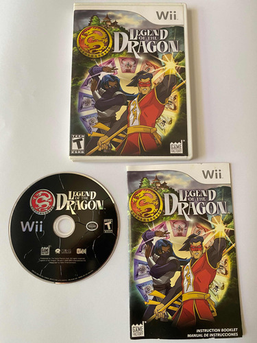 Legend Of The Dragon (nintendo Wii, 2007) Completo Cib