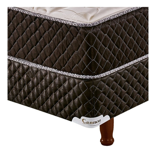 Imagen 2 de 2 de Sommier Cannon Espuma Exclusive 1 1/2 plaza de 190cmx100cm