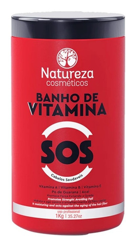 Mascara Sos Profesional 1000g - Natureza Cosmeticos