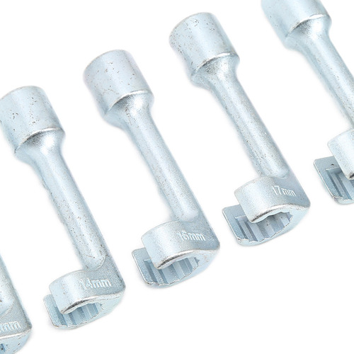 Juego De 6 Llaves De Tubo For Inyectores Tipo L, Cromadas