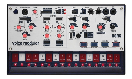 Imagen 1 de 2 de Sintetizador Análogico Micro Synthesizer Korg Volca Modular