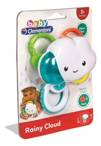 Sonaja Nube Divertida Bebe Estimulacion Baby Clementoni
