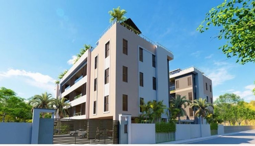 Imagen 9 de 22 de Buy A 7-10 Minutes Walking Penthouse Or Apartment In Cortecito, Punta Cana From $137,000-215,000
