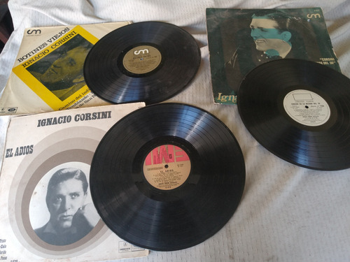 Lote 3 Discos Longplay De Ignacio Corsini